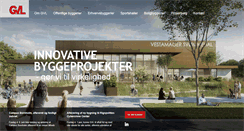 Desktop Screenshot of gvl.dk